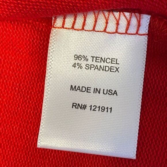 LNA Cut Out Sweater Red Small - Picture 6 of 7